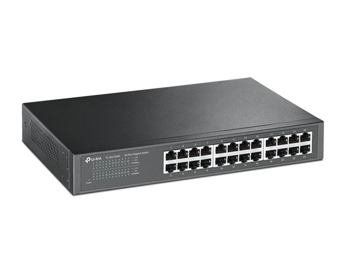 TP-LINK TL-SG1024D 24-Port Gigabit Desktop Switch